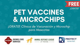 FREE Pet Vaccinations & Microchip Clinic