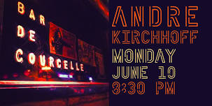 Andre Kirchhoff at Bar de Courcelle