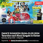 DANCE INVASION 20.04.-01.05.2024 Tanzreise nach Rixos Sungate in Kemer