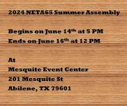 2024 NETA65 Summer Assembly