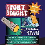 Family Fort Night at the Beaverton Library