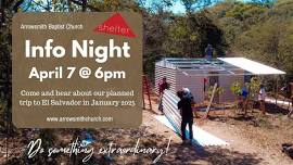 Shelter Mission Info Night