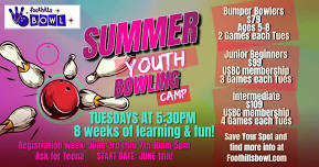 Bowling Summer Camp in Auburn!