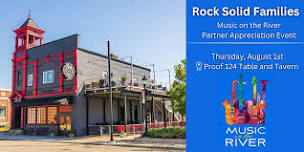 Rock Solid Families - Music on the River Partner Appreciation Event