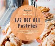 Pastry Cleanout 1/2 off ALL pastries @ Perisseia