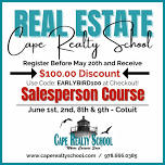 Real Estate Course - Starts June 1st