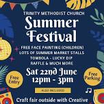 Summer Festival - Sat 22nd June 12pm-3pm