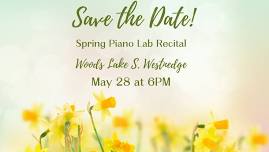 Woods Lake South Westnedge Elementary Piano Recital