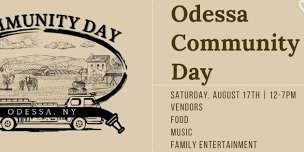 1st Annual Odessa Community Day!