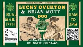 LIVE Music – Lucky Overton & Brian Mott in the 1974 Distillery