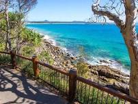 7 am Noosa Heads Main Beach to Hells Gate walk and back for coffee