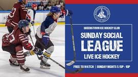 Free to Watch Ice Hockey - Sunday Social League!