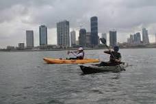 Port City of Colombo: 2-Hour Private Kayaking on Artificial Beach