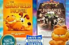 Drive-In Double Feature: GARFIELD and JUMANJI