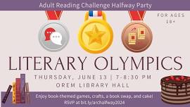 Adult Reading Challenge Halfway Party: Literary Olympics