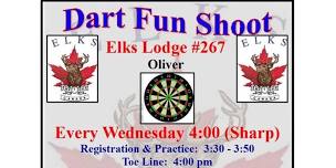 Dart Fun Shoot (Oliver Elks Lodge)