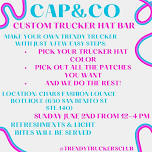 CFLB trucker hat bar party with Cap & Co