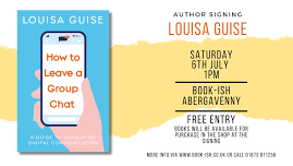 Book signing with Louisa Guise