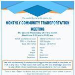 Monthly Community Transportation Meeting  — NWOKMM