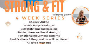 Strong & Fit- 4 Week Series