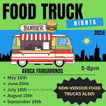 Vendor Food Truck Night @ Avoca Fairgrounds