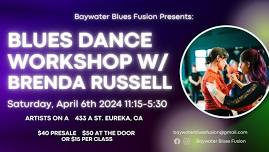 Blues Dance Workshop with Brenda Russell