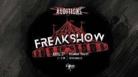 Auditions: FREAKSHOW