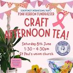 Pink Ribbon Craft Event with Afternoon Tea