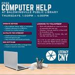 Digital Literacy Program at Baldwinsville Public Library