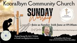 Kooralbyn Community Church Sunday Service