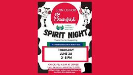 Chick-fil-A Spirit Night- Cypress Assistance Ministries