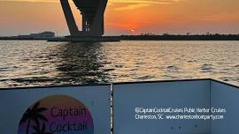 Sunset Party Boat Cruise Charleston Harbor: Captain Cocktail Cruises