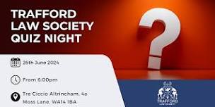 Trafford Law Society Quiz Night