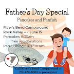 Rock Valley Fathers Day Special: Pancakes and Panfish 2024