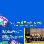 Summer Camp Week 6 - Cultural Music Week