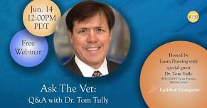 Free Webinar: Ask The Vet: Pet Bird Q&A with Dr. Tom Tully, DVM