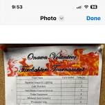 Onawa Country Club & Golf Course Sign-Up Sheet