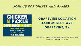 Chicken N Pickle Give Back Night