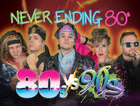 Never Ending 80s Presents: 80s v 90s – Battle of The Decades