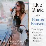 Live Music with Emma Hansen!