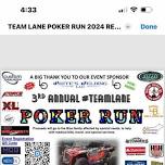 #TeamLane Poker Run 2024