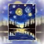 Paint Nite at 99s in Tilton NH! Creative Paint and Sip Activity Party