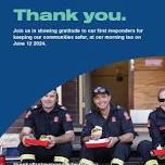 'Thank a First Responder' Morning Tea - RSVP 5th June