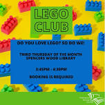 Lego Club at Spencers Wood Library