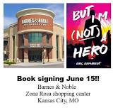 First Book Signing for BUT I'M NOT A HERO