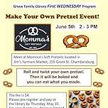 Make Your Own Pretzel Event!