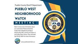 Pueblo West Neighborhood Watch Meeting