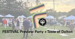 FESTIVAL Preview Party + Taste of Dalton