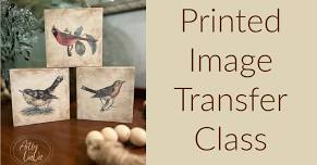 Printed Image Transfer Class