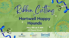 Hartwell Happy Hounds Ribbon Cutting